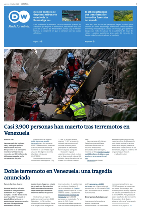 Cover of Deutsche Welle (Spanish edition)