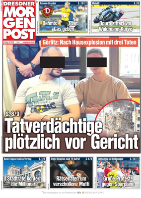 Cover of Dresdner Morgenpost