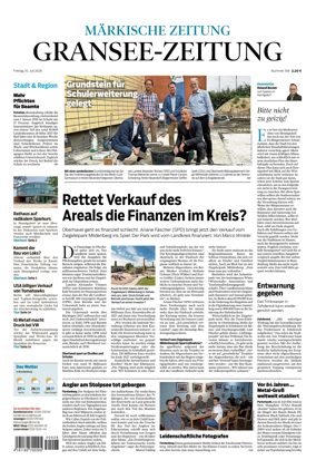 Cover of Gransee-Zeitung