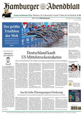 Cover of Hamburger Abendblatt (Pinneberg)