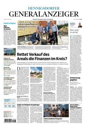 Cover of Hennigsdorfer Generalanzeiger