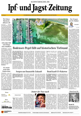 Cover of Ipf- und Jagst-Zeitung