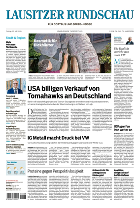 Cover of Lausitzer Rundschau