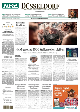 Cover of Neue Rhein Zeitung (Dusseldorf)