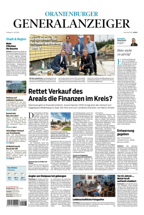Cover of Oranienburger Generalanzeiger