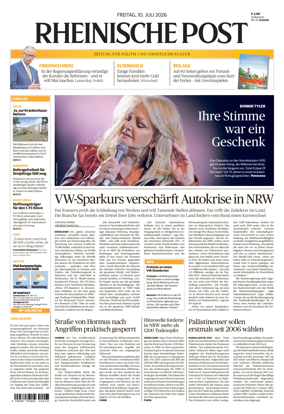 Cover of Rheinische Post Emmerich-Rees