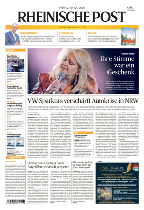 Cover of Rheinische Post Mettmann