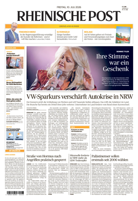 Cover of Rheinische Post Viersen