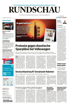 Cover of Rundschau fur den Schwabischen Wald – Der Kocherbote