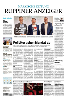Cover of Ruppiner Anzeiger