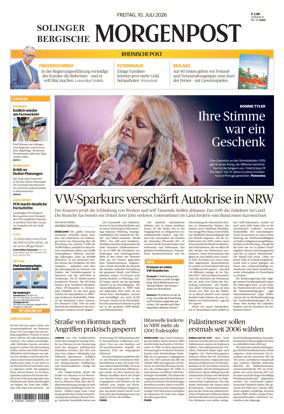 Cover of Solinger Bergische Morgenpost/Remscheid