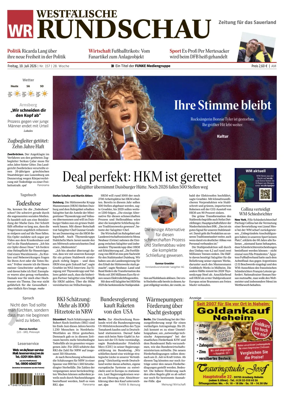 Cover of Westfalische Rundschau (Arnsberg)