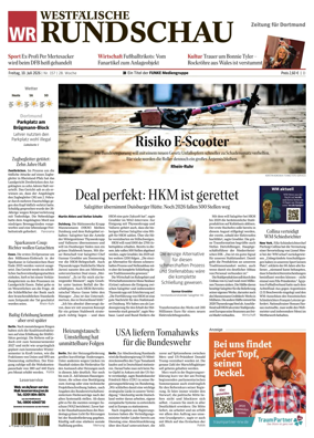 Cover of Westfalische Rundschau (Dortmund-Sud II)