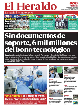 Cover of Diario El Heraldo