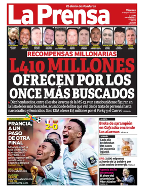 Cover of Diario La Prensa
