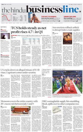 Cover of BusinessLine (Delhi)