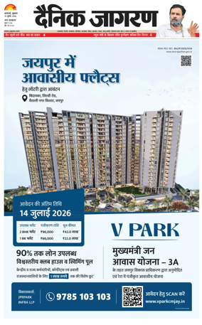Cover of Dainik Jagran - Varanasi
