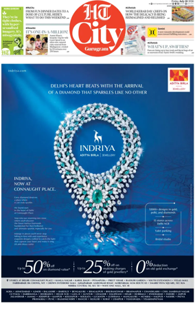 Cover of Hindustan Times (Gurgaon) - City