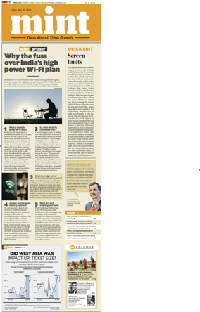 Cover of Mint Bangalore