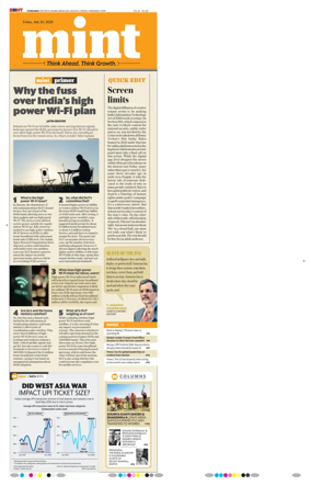 Cover of Mint Hyderabad