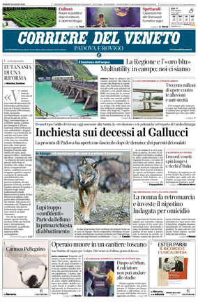 Cover of Corriere del Veneto (Padova e Rovigo)