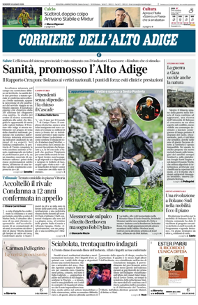 Cover of Corriere dell'Alto Adige