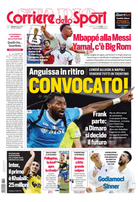 Cover of Corriere dello Sport (Campania)
