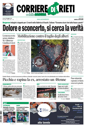 Cover of Corriere di Rieti