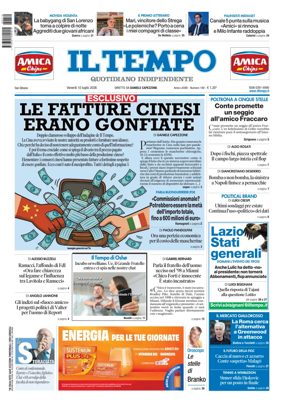 Cover of Il Tempo (Nazionale)