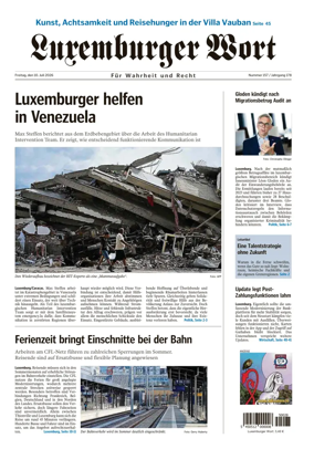 Cover of Luxemburger Wort