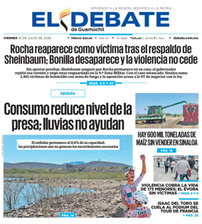 Cover of El Debate de Guamuchil