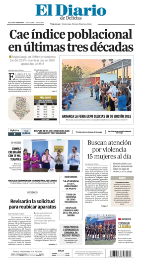 Cover of El Diario de Delicias