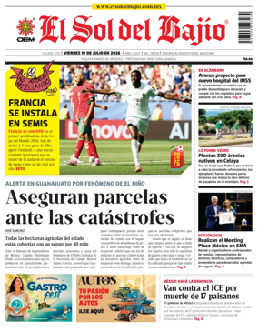 Cover of El Sol de Bajio