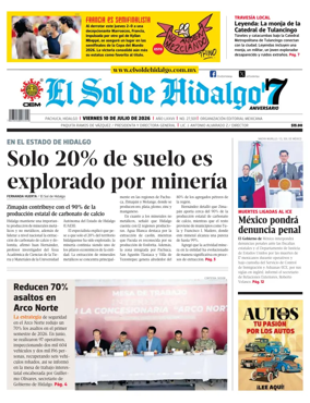 Cover of El Sol de Hidalgo