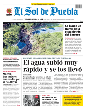 Cover of El Sol de Puebla