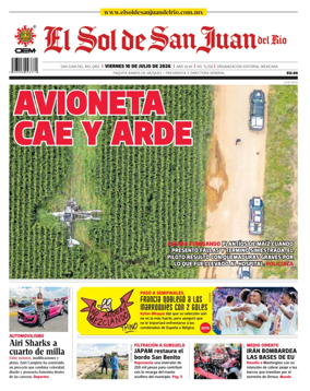 Cover of El Sol de San Juan del Rio
