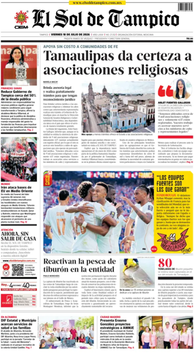 Cover of El Sol de Tampico