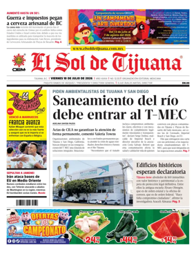 Cover of El Sol de Tijuana