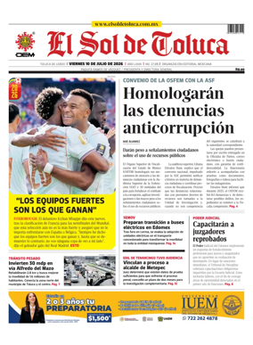 Cover of El Sol de Toluca