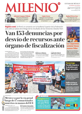 Cover of Milenio Edo de Mexico