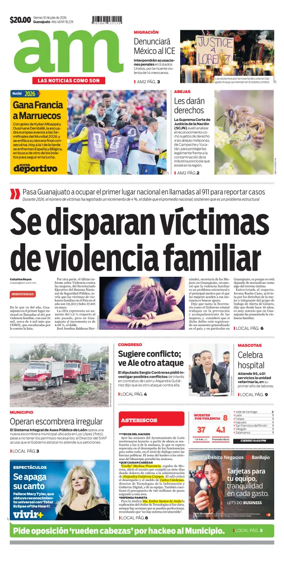 Cover of Periodico AM (Leon)