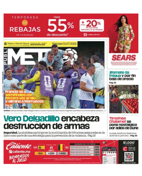 Cover of Publimetro Guadalajara