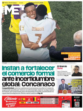 Cover of Publimetro Merida