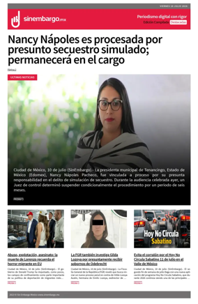 Cover of Sin Embargo destacadas