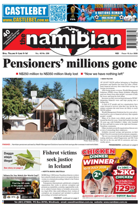 Cover of The Namibian