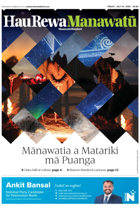 Cover of Manawatu Standard
