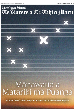 Cover of The Timaru Herald