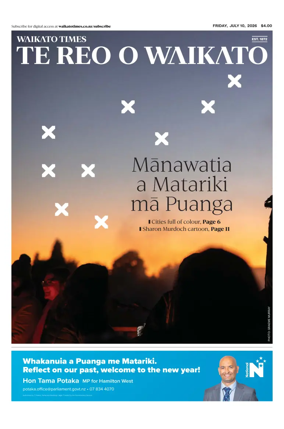 Cover of Waikato Times