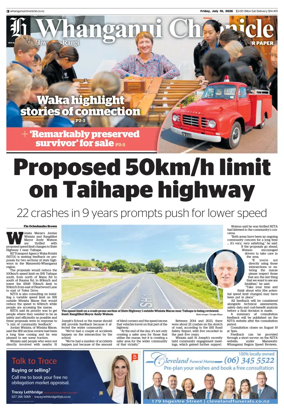 Cover of Whanganui Chronicle