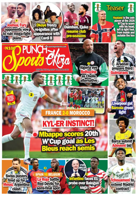 Cover of Punch Sports Extra